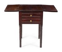 A Mahogany Drop-Leaf Side Table
