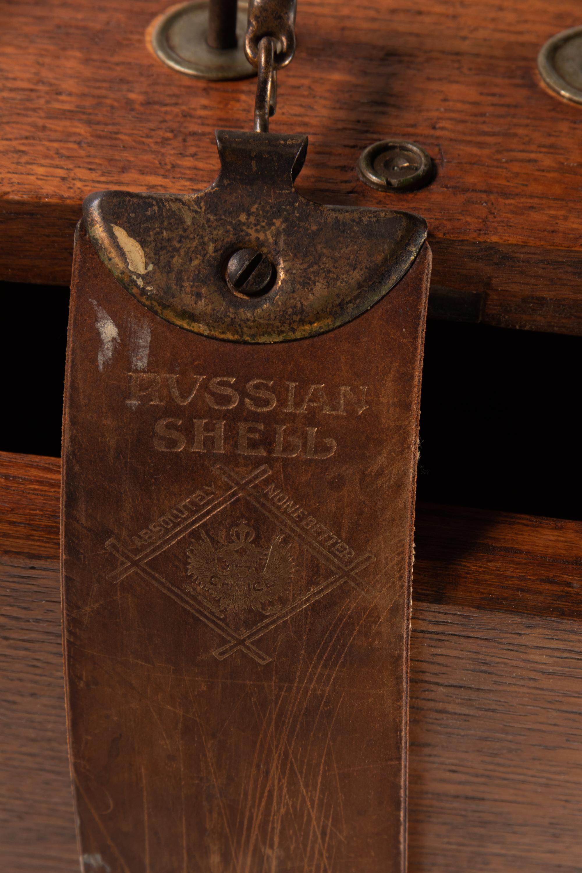 An Oak Shaving Stand and Emil J. Paidar Company Counter-Top Apothecary Cabinet