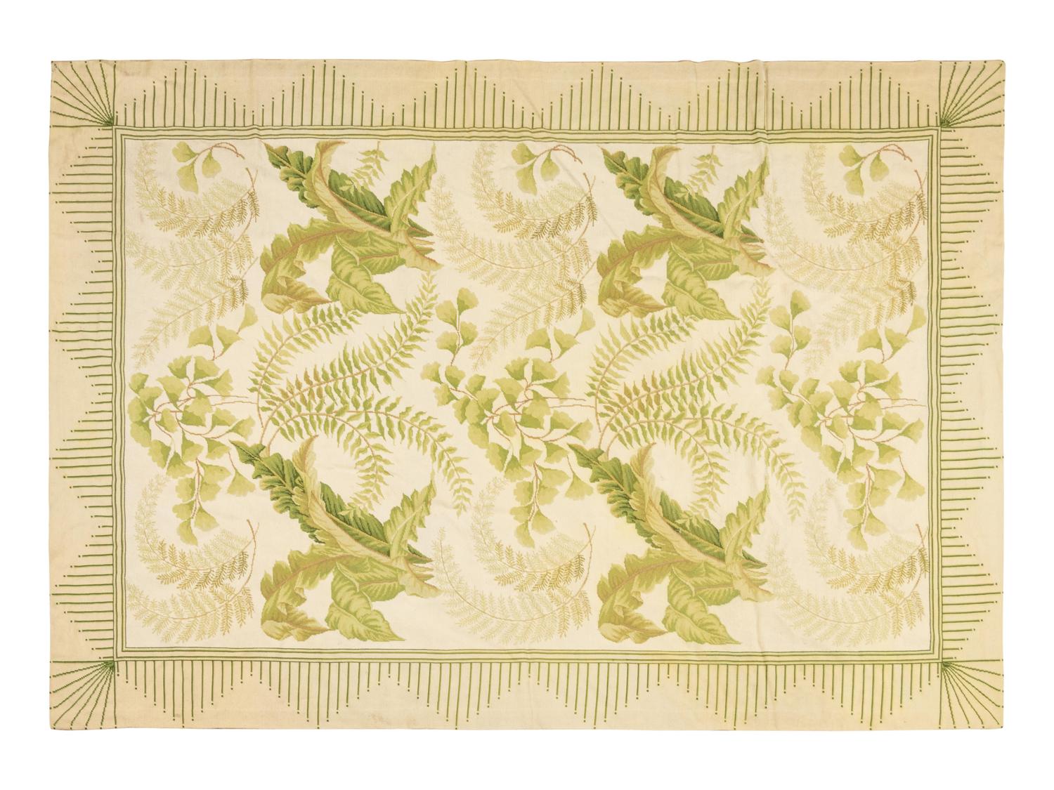 A Continental Style Needlepoint Rug