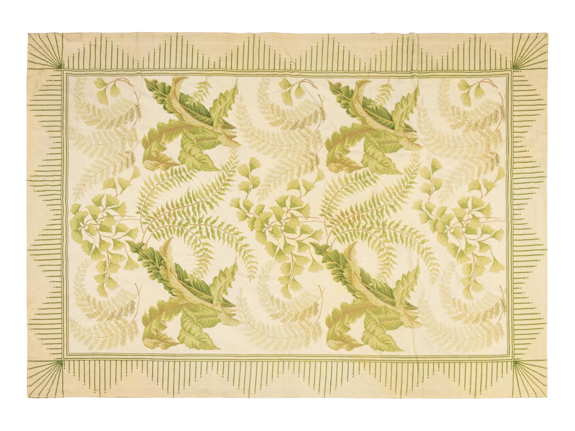 A Continental Style Needlepoint Rug