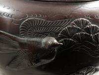 Three Japanese Bronze Jardinières