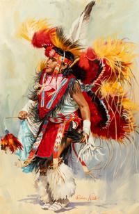 Young Sioux Dancer