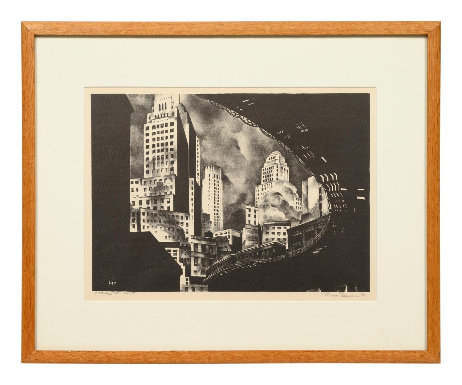 2nd Ave. "El", 1933