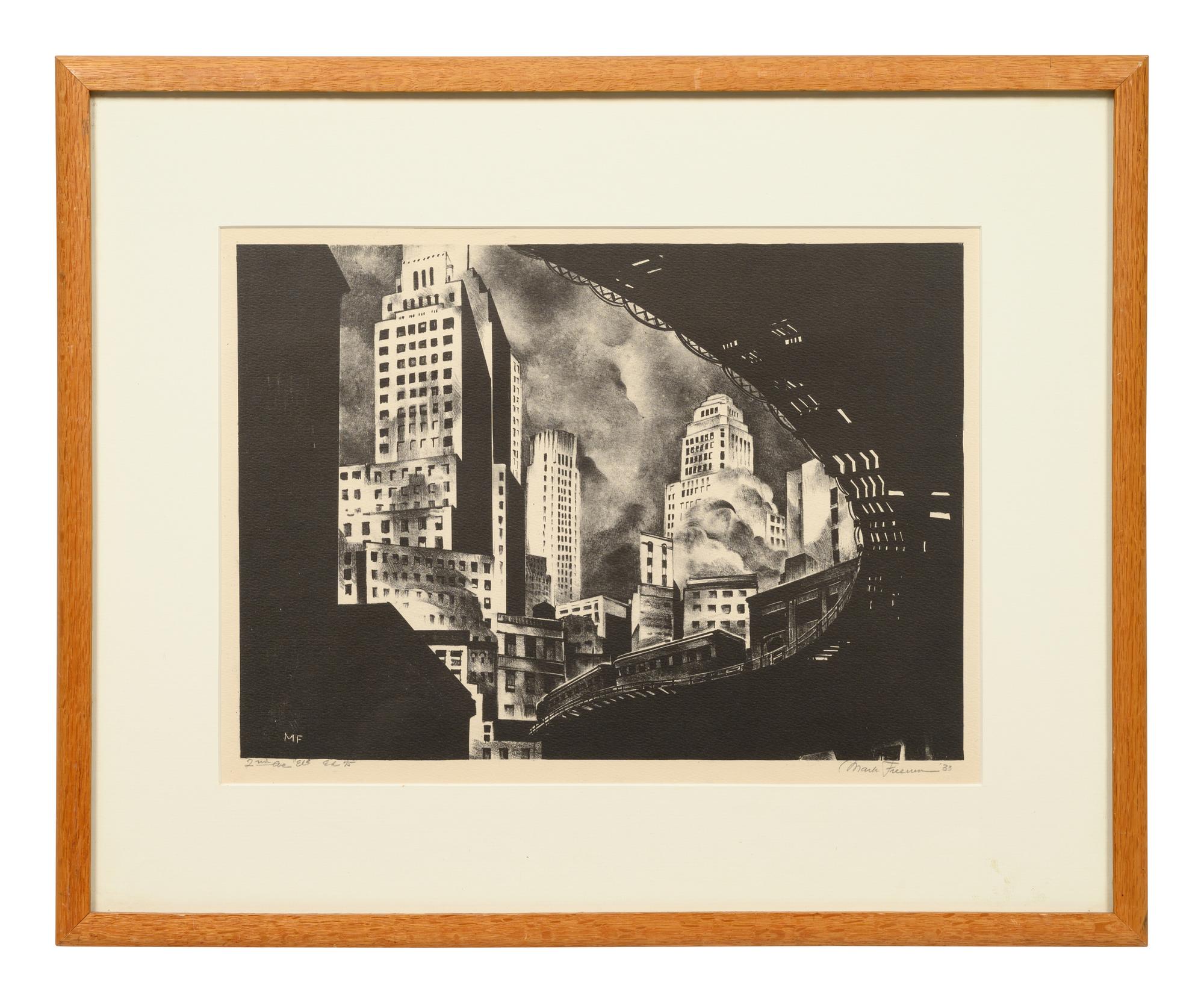 2nd Ave. "El", 1933