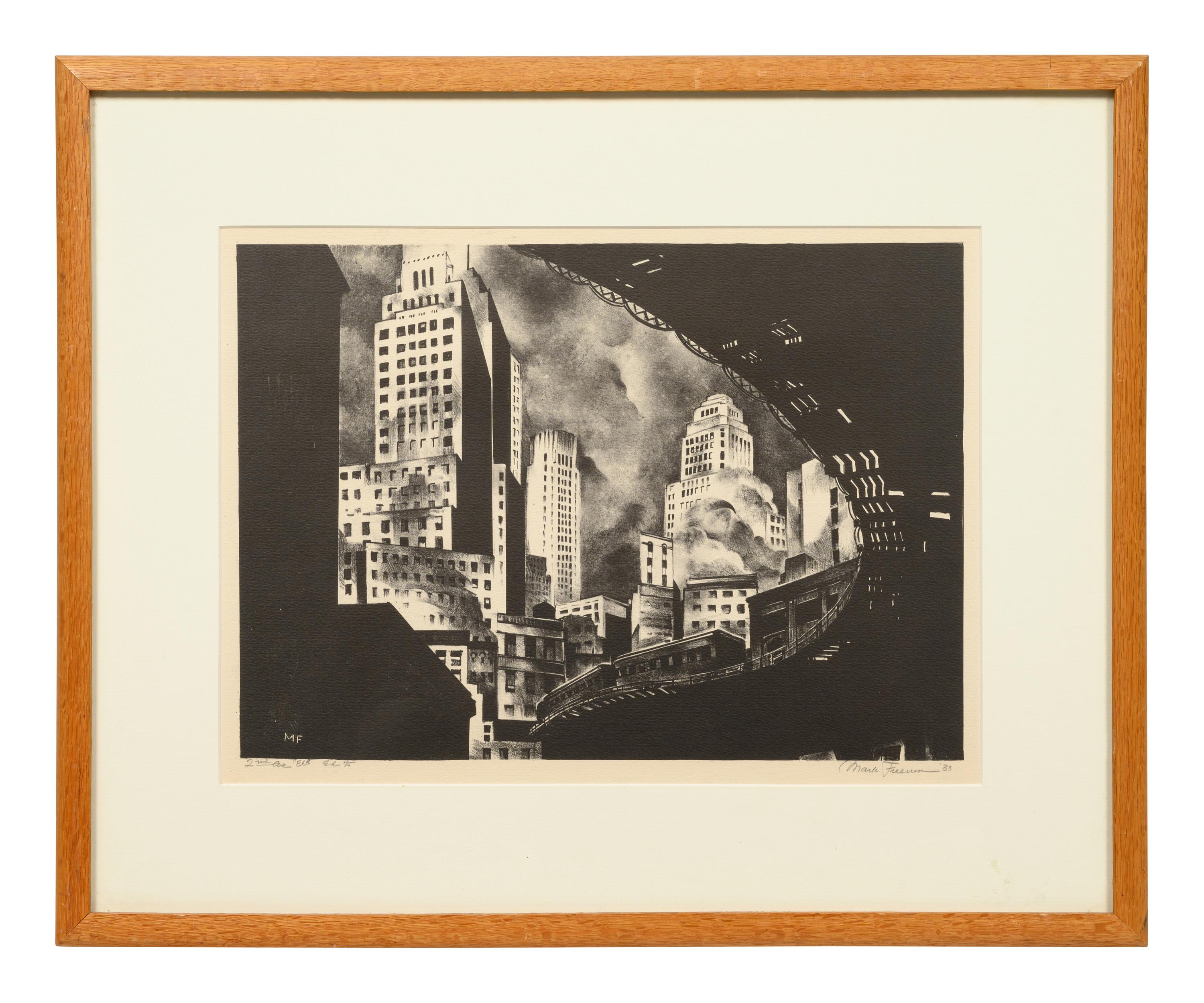 2nd Ave. "El", 1933