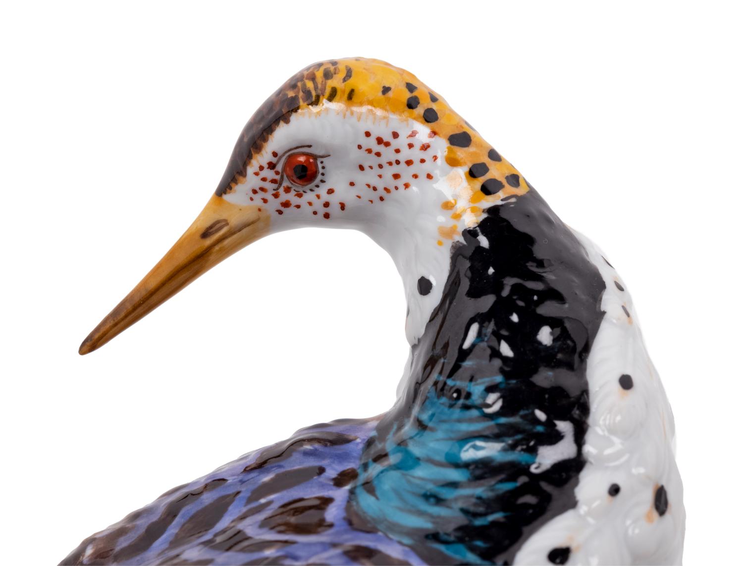 A Meissen Porcelain Bird Figure