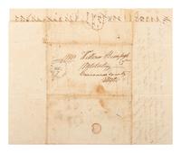 [MILITARIA]. 2 soldier's letters from Fort Leavenworth, each incl. Fort Leavenworth postmark.