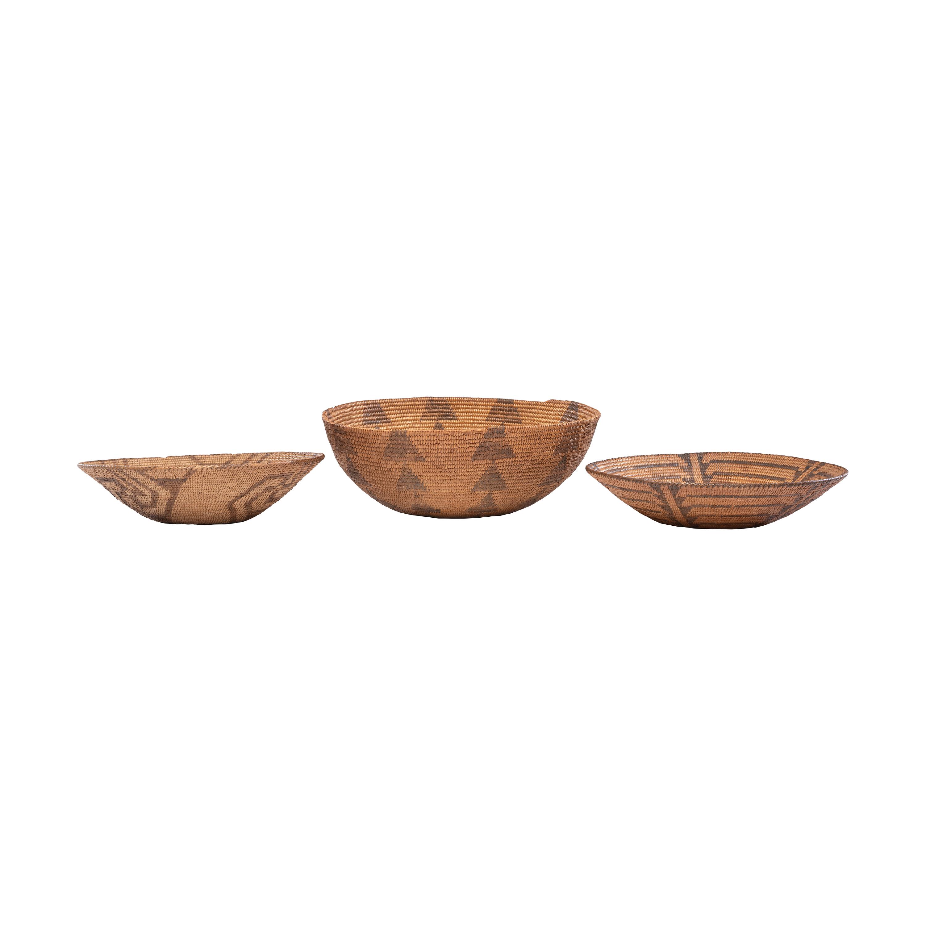 Akimel O'odham Baskets