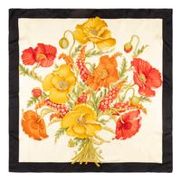 Gucci & Ferragamo, Five Silk Scarves