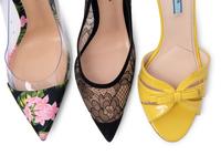 Three Pairs of Shoes: Two Rossi and One Prada, 2000-2010s