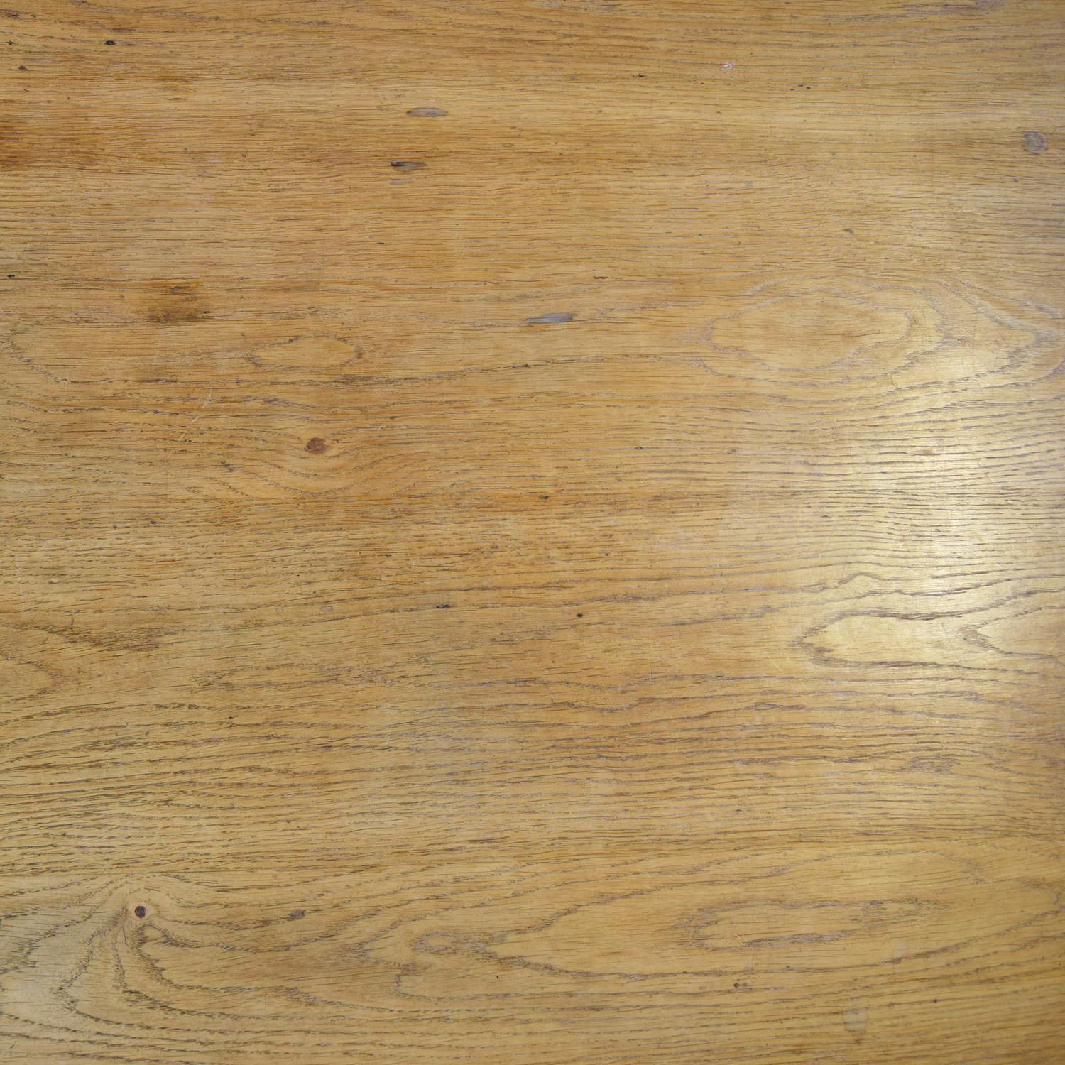 A Mid-Century Trestle Table/Desk 75" W x 35 "D x 28 "H — France, Mid-20th Century