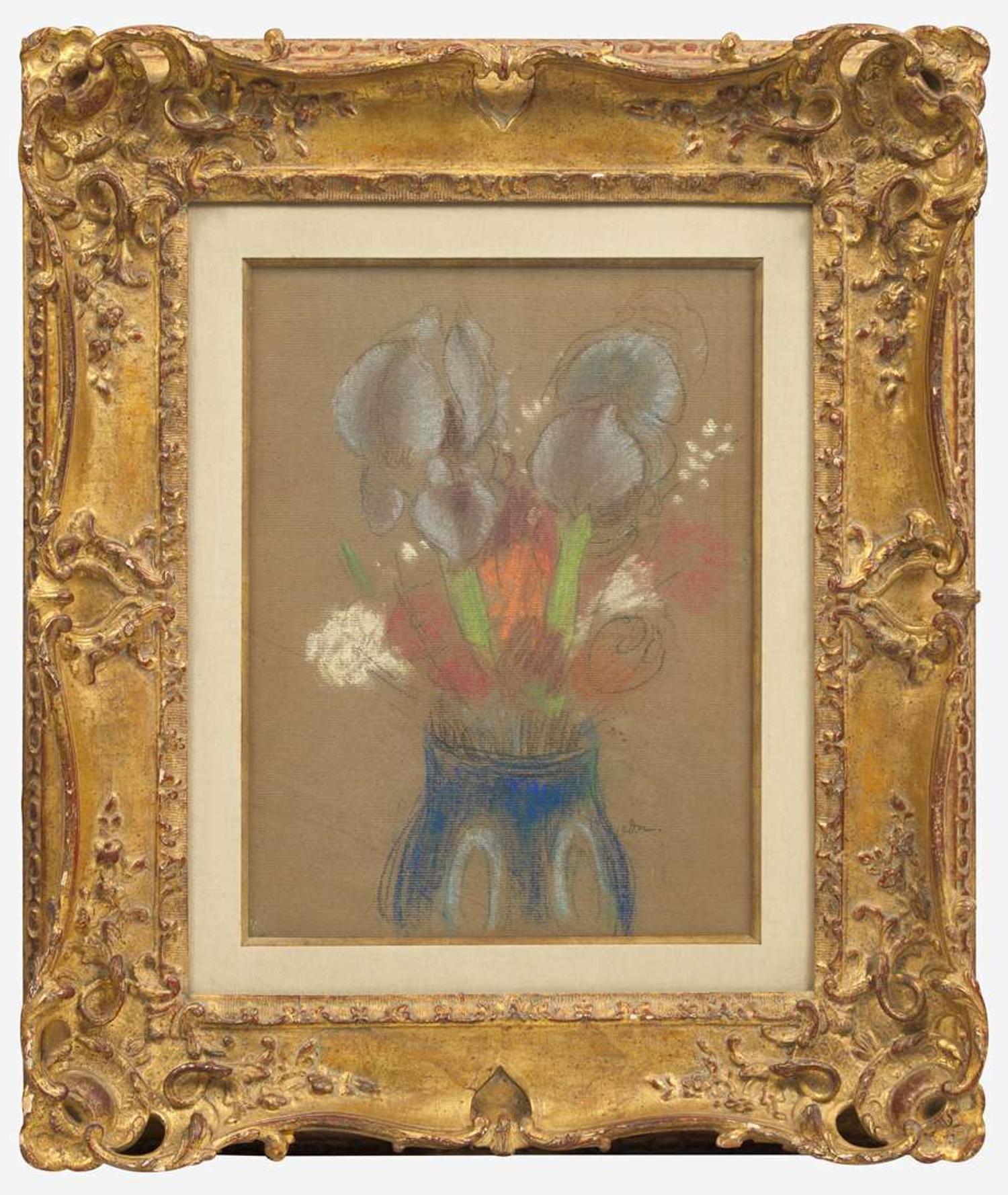 Iris dans un Vase