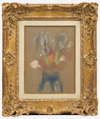 Iris dans un Vase