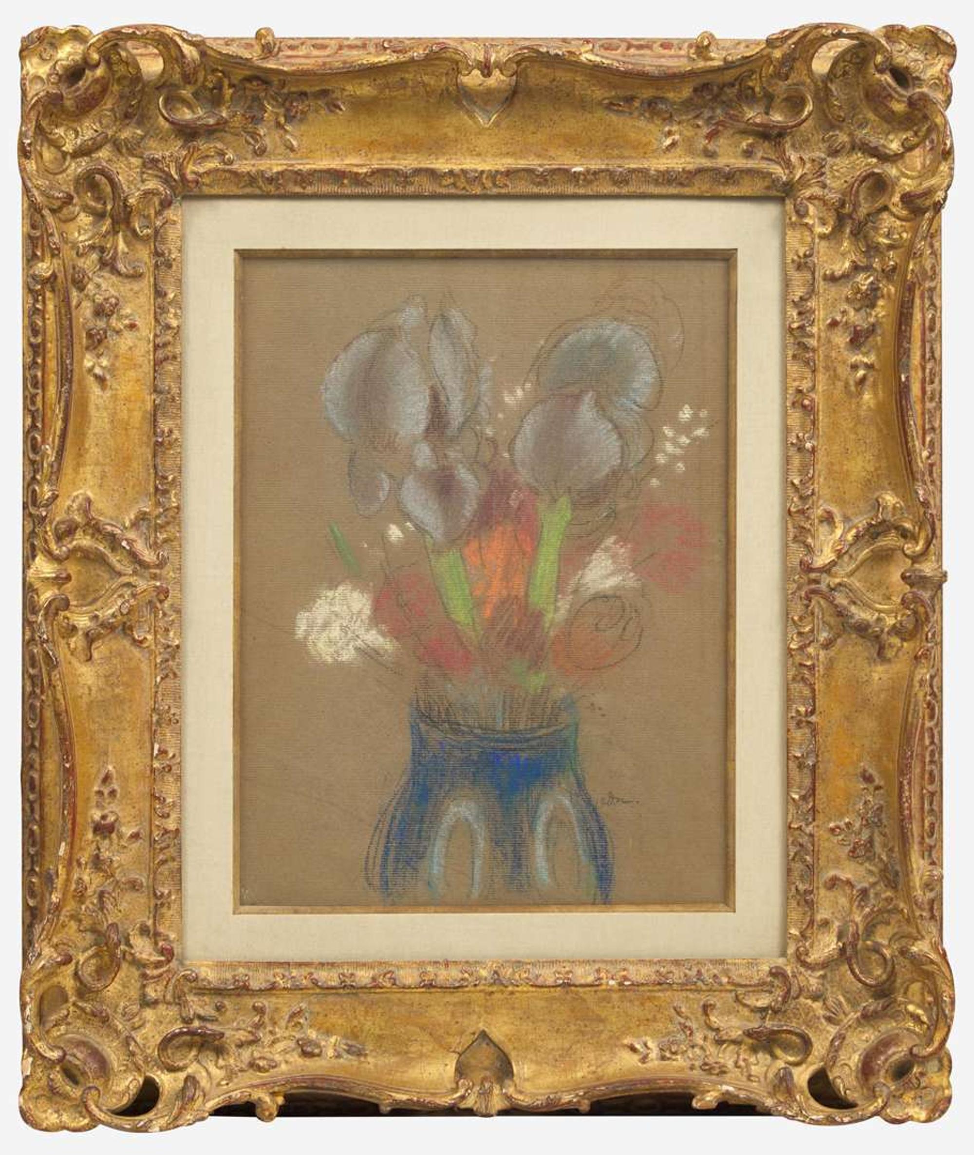 Iris dans un Vase