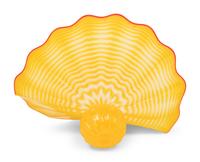 Yellow Persian Seaform with Red Lip Wrap, 1996 Portland Press Editions, USA