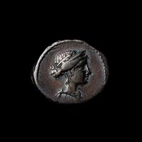 [ANCIENTS] ROMAN REPUBLIC. Marcus Aemilius Lepidus (c. 61 BC). Ar Denarius. (3.8 g, 19mm). ex. President John Quincy Adams (1767-1848)
