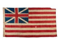 [FLAGS AND PATRIOTIC TEXTILES] Centennial copy of our nation's first flag.