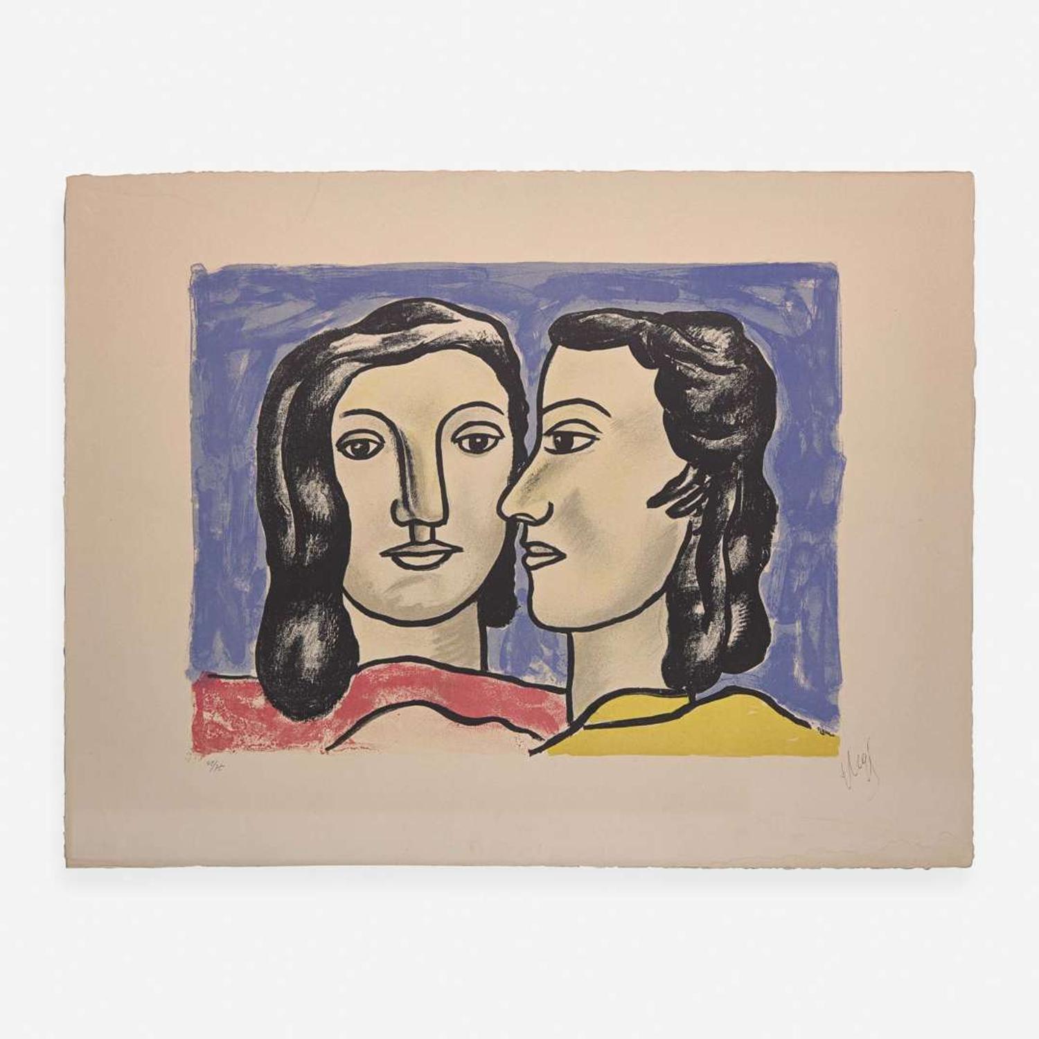 Fernand Léger (French, 1881-1955) Les Deux Visages