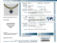 SAPPHIRE AND DIAMOND NECKLACE
