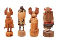 Group of Hopi Katsina Carvings
