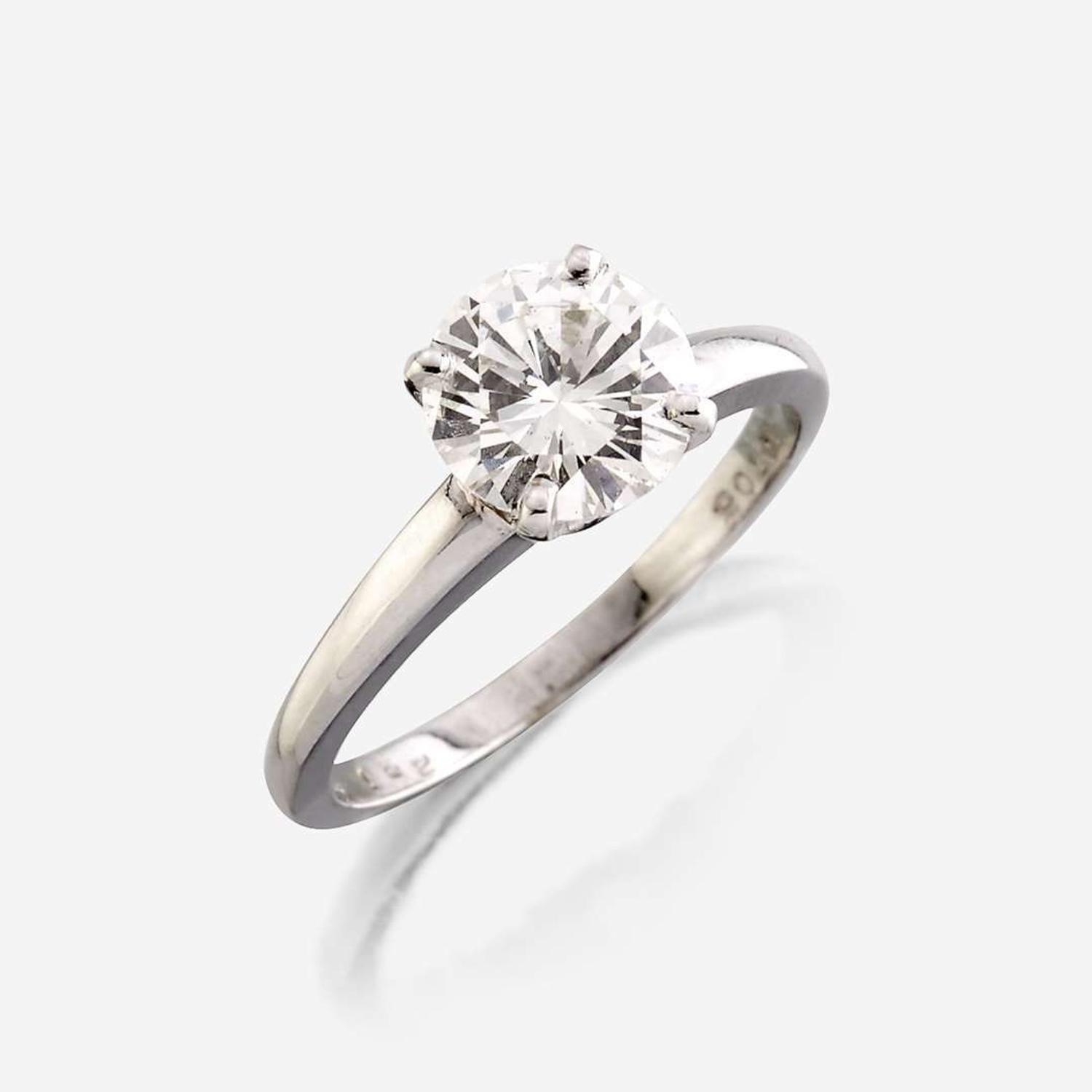 A diamond solitaire
