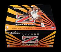 A Retail Box of 1996-97 Skybox Z Force Basketball Cards (Kobe Bryant Rookie)