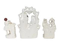 Three Staffordshire Figural Groups — 19TH CENTURY