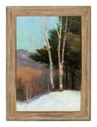 Winter Birches , 2000