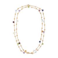 Marco Bicego, 'Paradise', Multigem and Yellow Gold Necklace