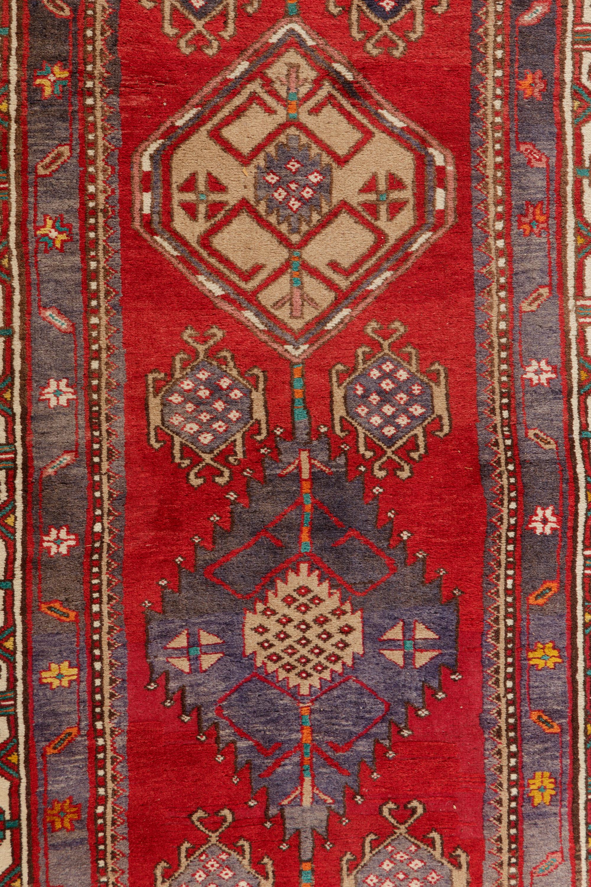 A Heriz Wool Runner