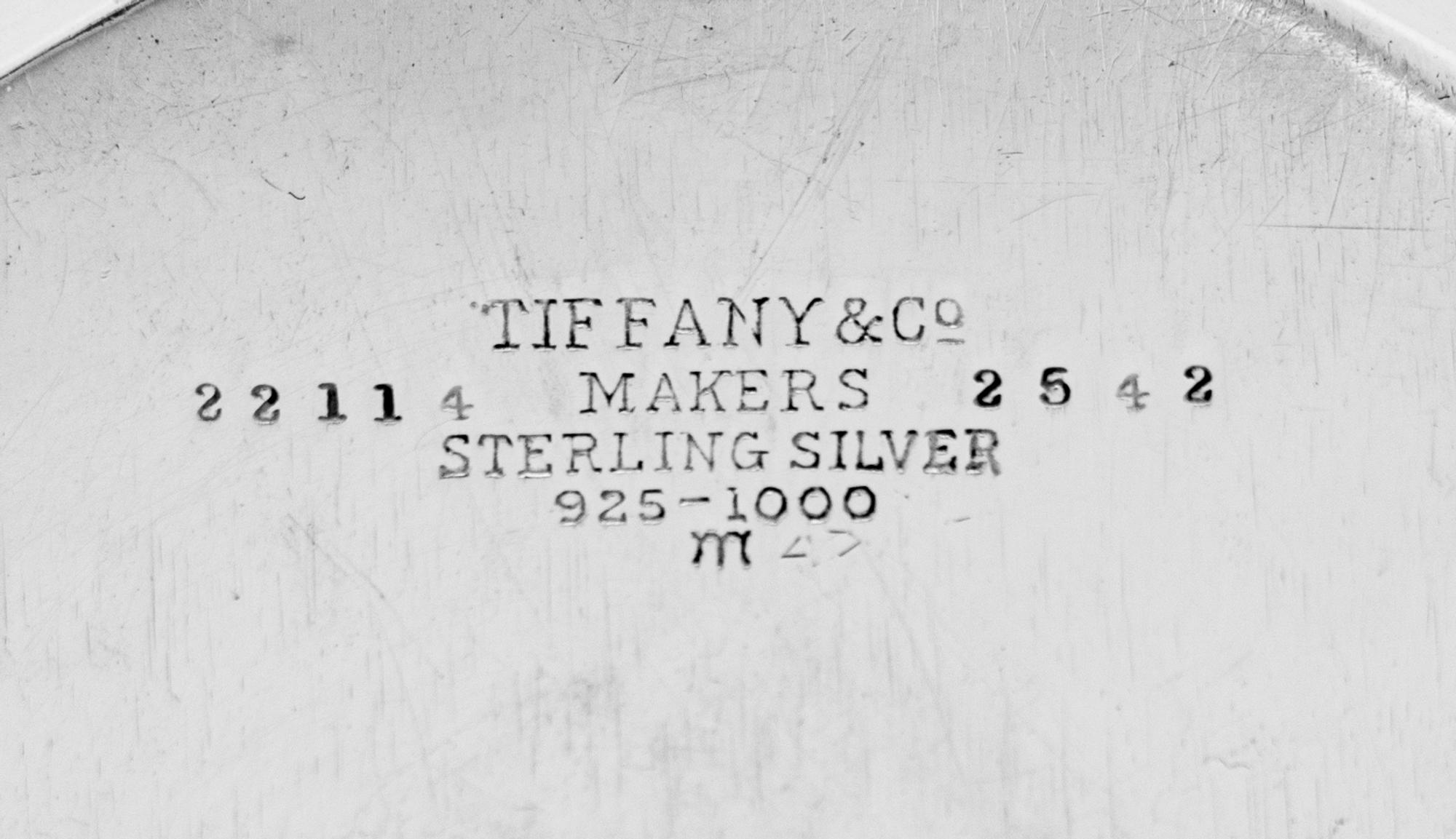 A Tiffany and Co. Silver Vase