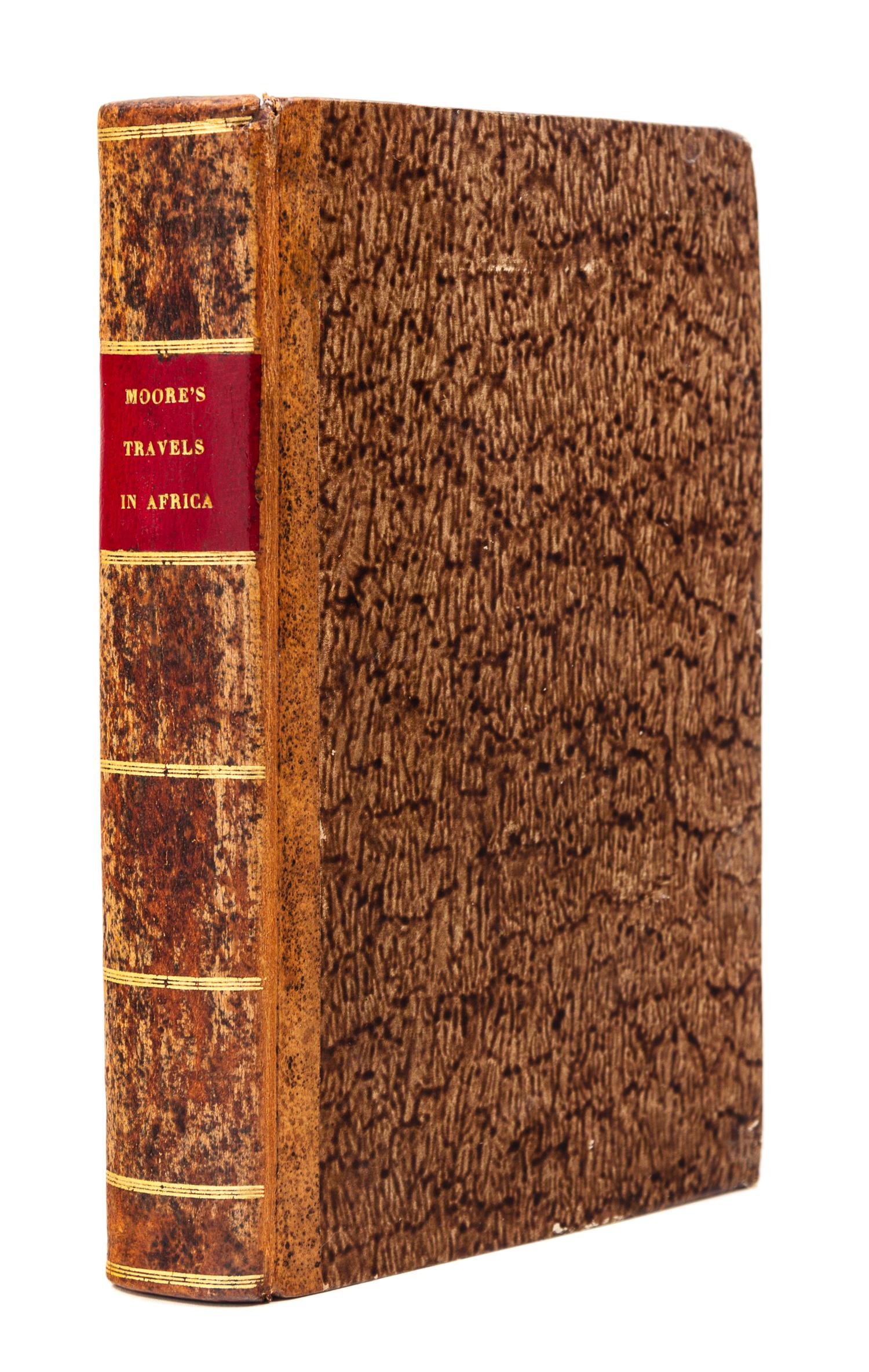 MOORE, Francis (d. 1746?). Travels into the Inland Parts of Africa. London, 1738. FIRST EDITION.