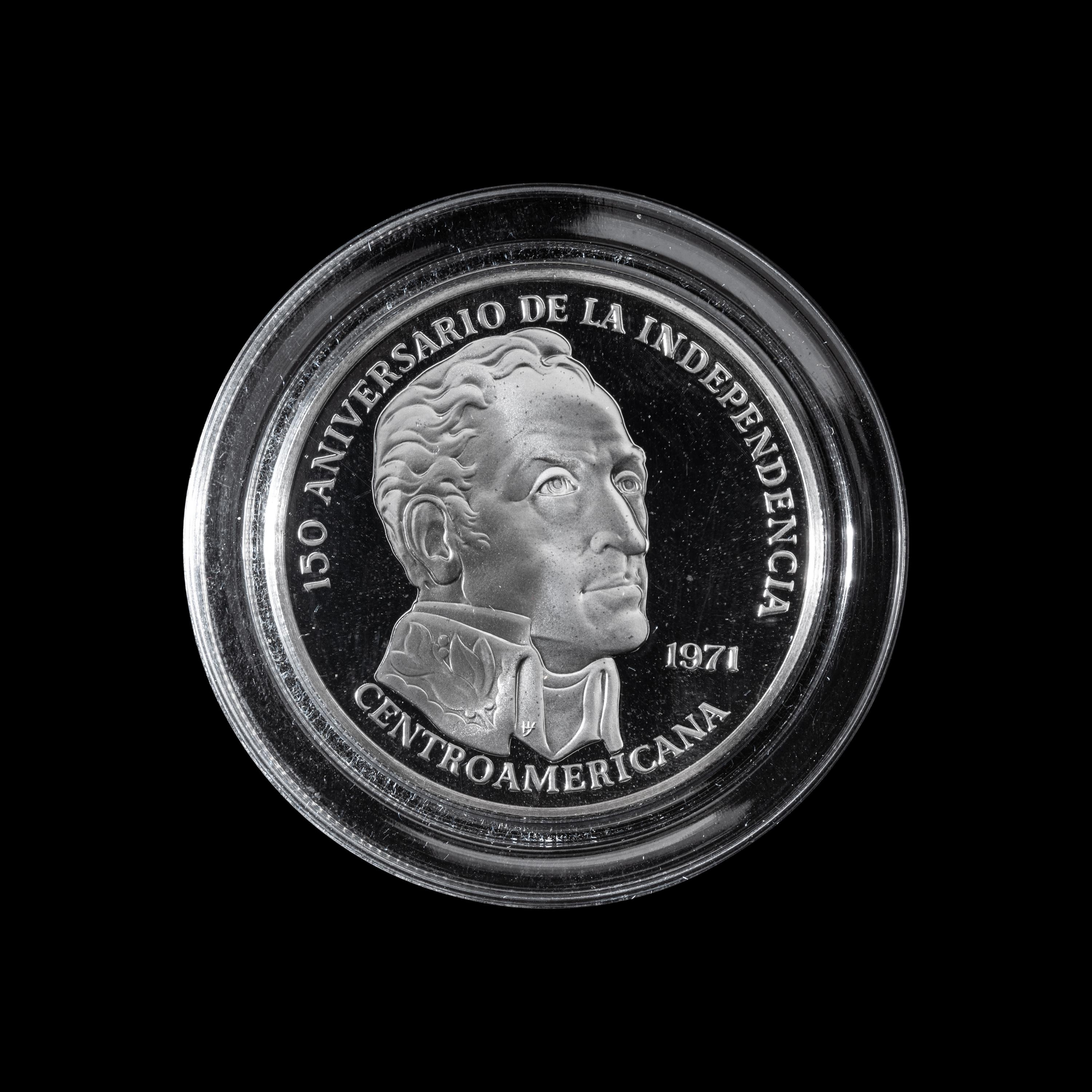 FRANKLIN MINT: Panama 1971 20 Balboa Silver Proof