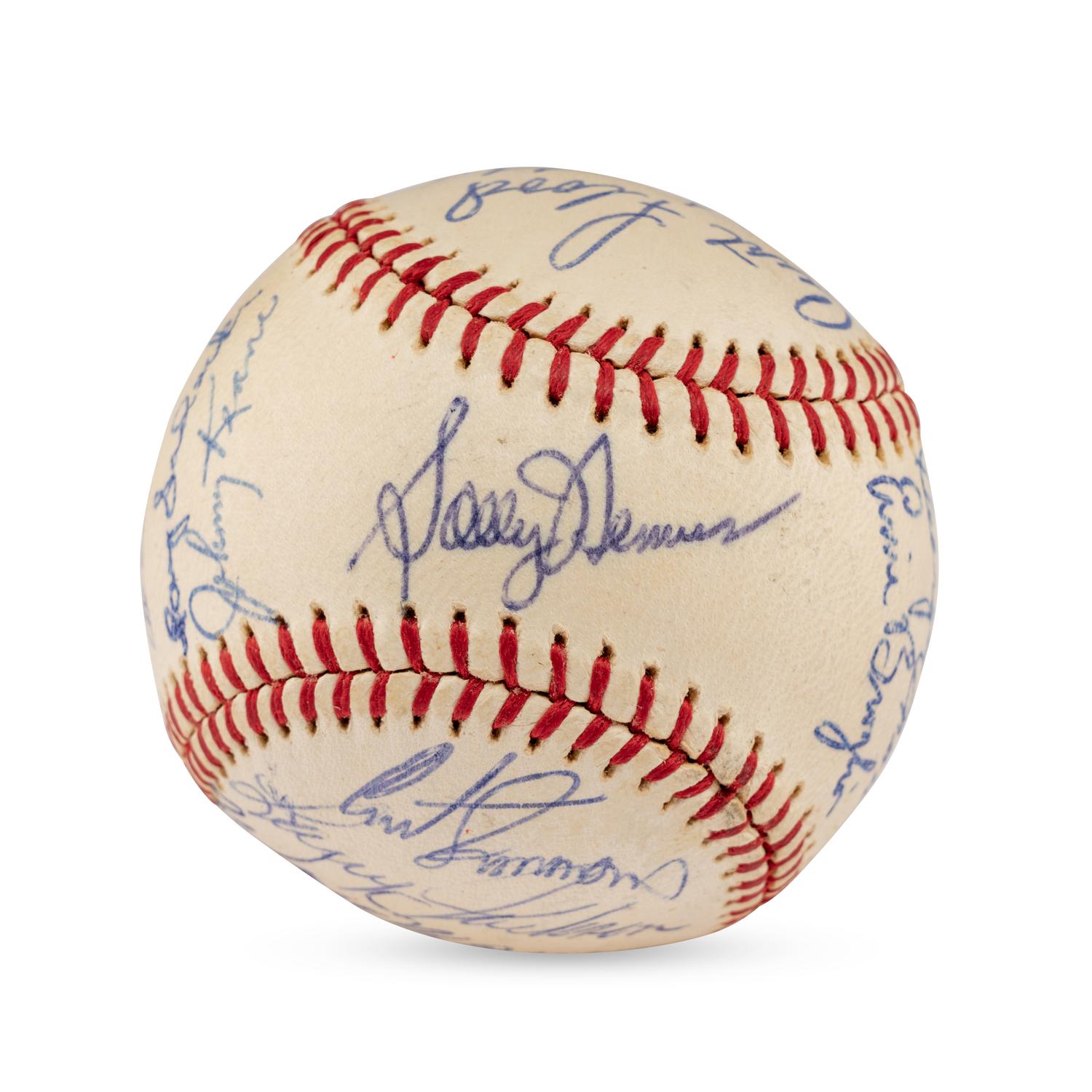 A 1961 St. Louis Cardinals Team Signed Autograph Baseball (Beckett Authentication Services)