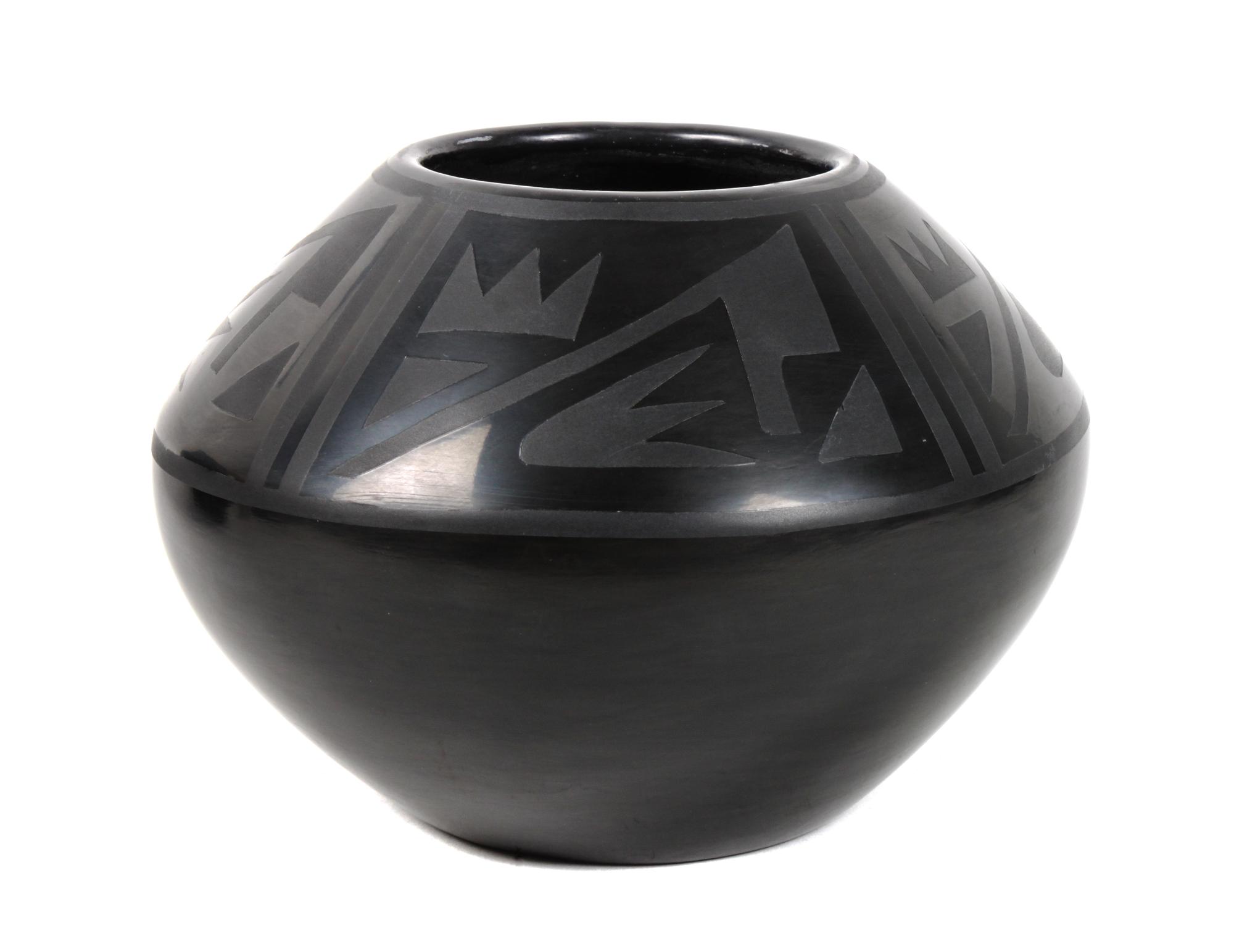 Maria and Julian Martinez (1887-1980/1885-1943), San Ildefonso Height 5 1/2 x diameter 7 inches.