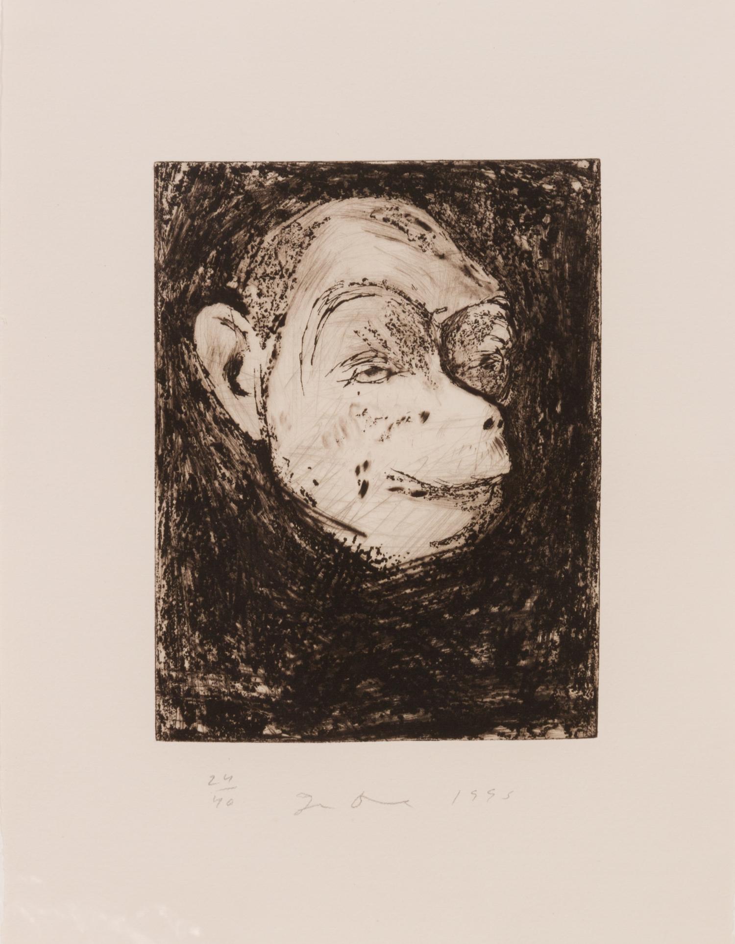 Jim Dine, (American, b. 1935), Nine Studies for Winter Dream, 1995 (a portfolio of 9 framed prints)