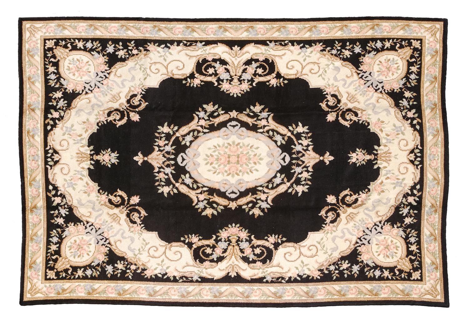 A Spanish Art Deco Wool Rug