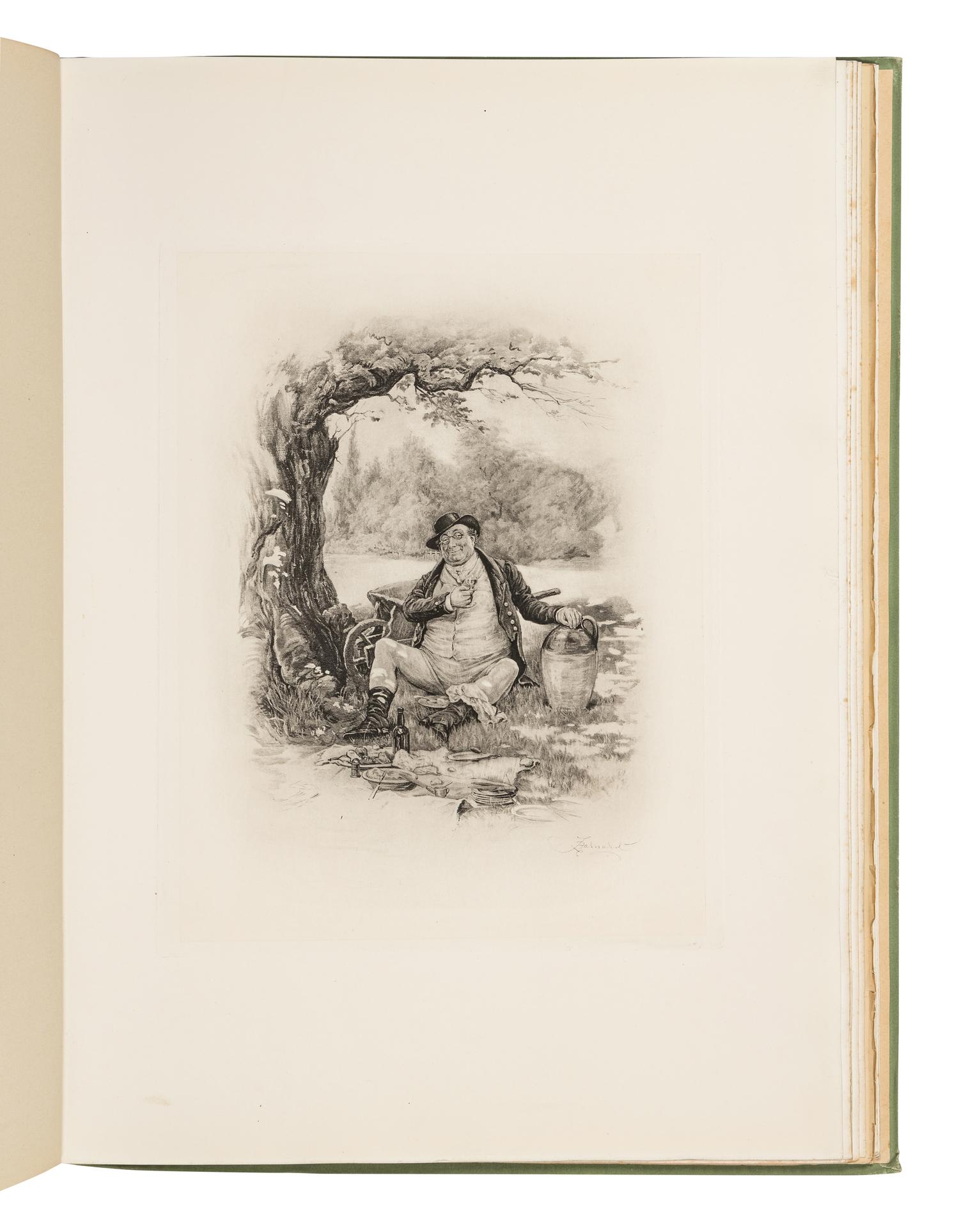 [DICKENS, Charles]. BARNARD, Frederick. A Series of Character Sketches from Dickens, from original drawings by Frederick Barnard . London: Cassell & Co., Ltd., 1887.
