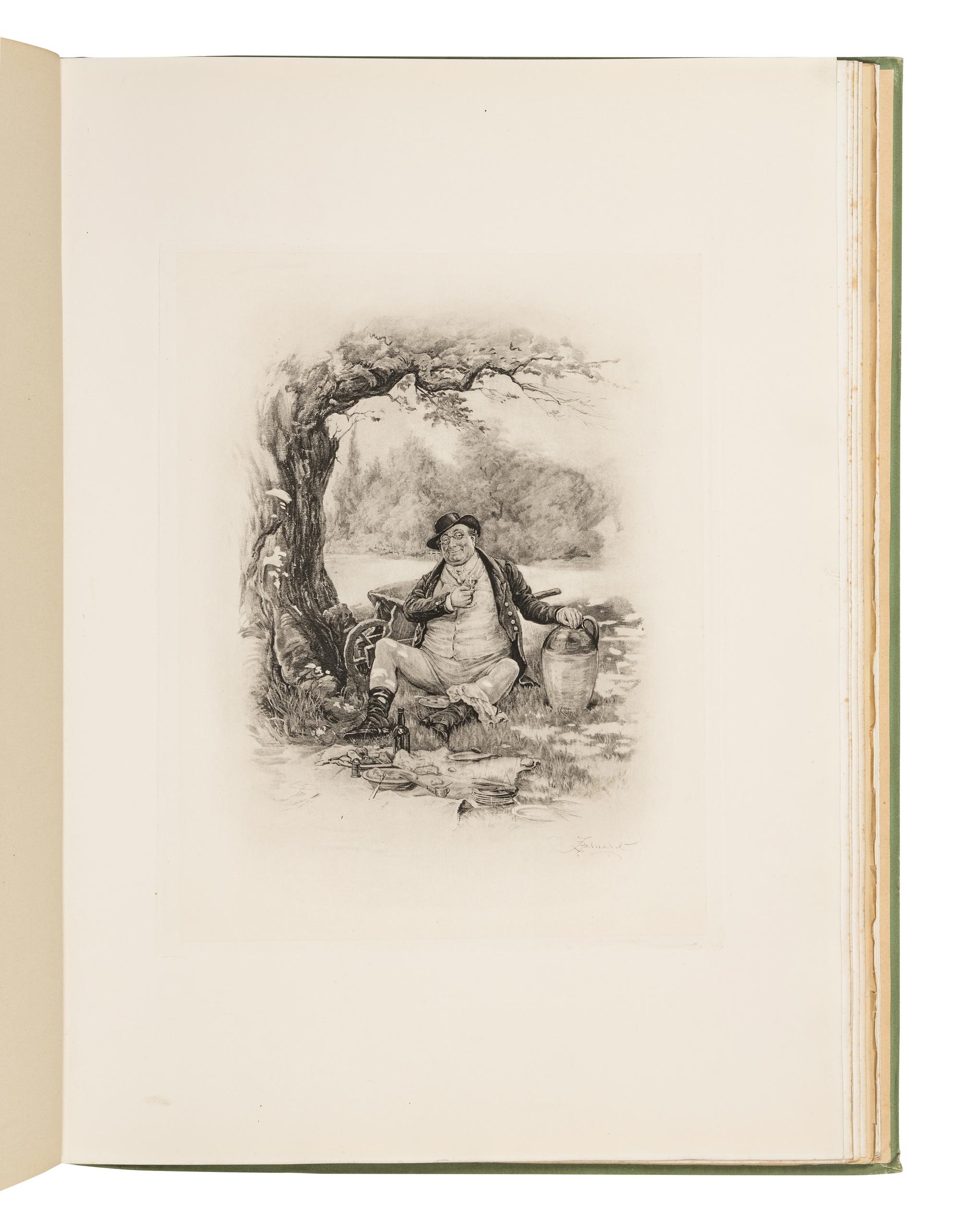 [DICKENS, Charles]. BARNARD, Frederick. A Series of Character Sketches from Dickens, from original drawings by Frederick Barnard . London: Cassell & Co., Ltd., 1887.