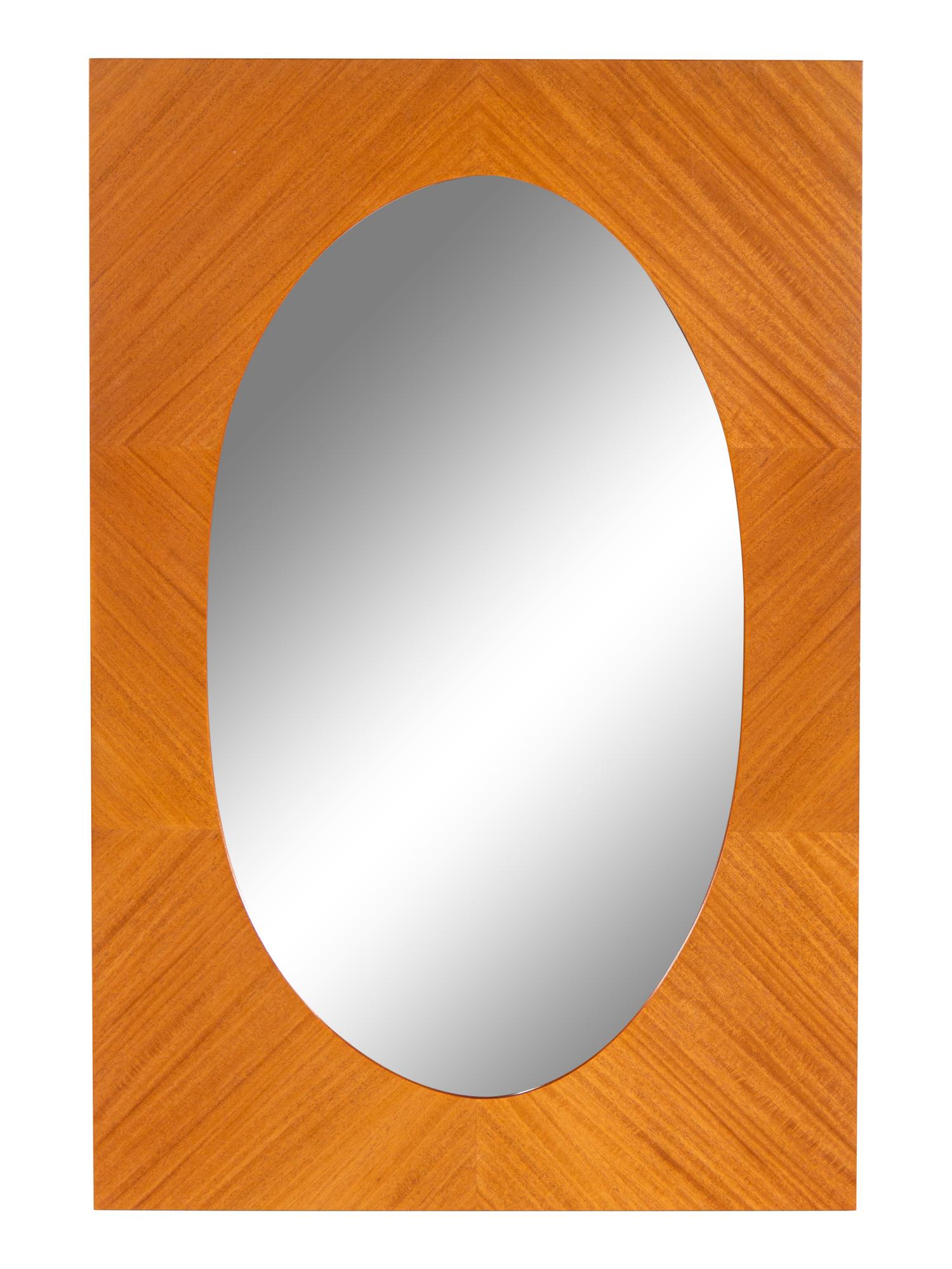 An Art Deco Style Console Table and Mirror
