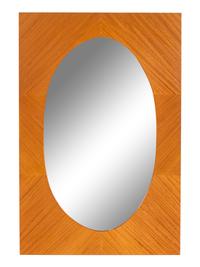 An Art Deco Style Console Table and Mirror