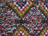 Sioux Tobacco Bag, with Salt and Pepper Beadwork