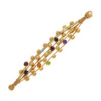 Marco Bicego, 'Paradise', Yellow Gold and Gemstone Bracelet