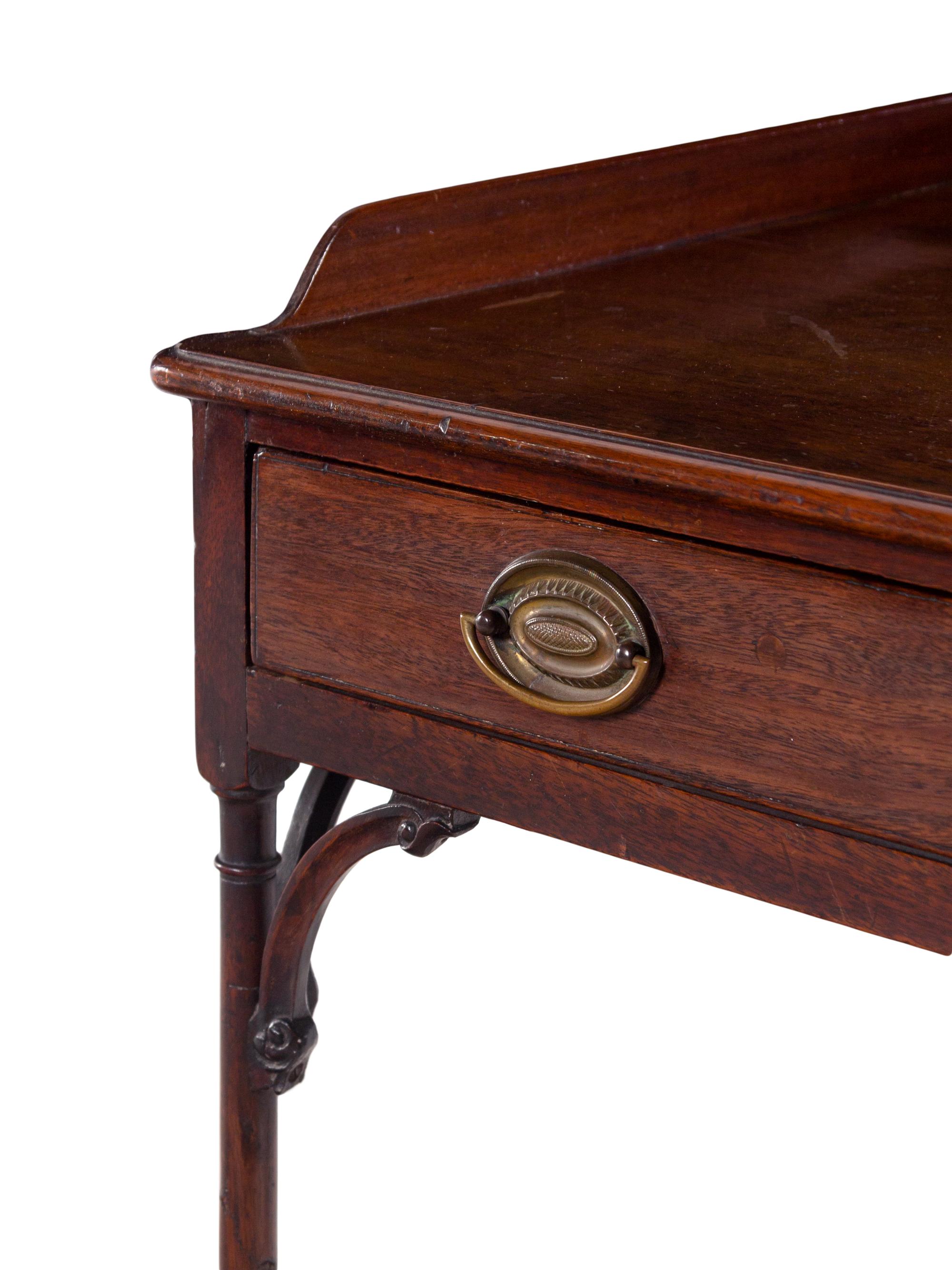A George III Mahogany Side Table