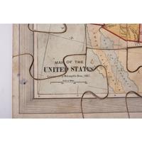 A New Dissected Map of the United States and a Box of Picture Cubes