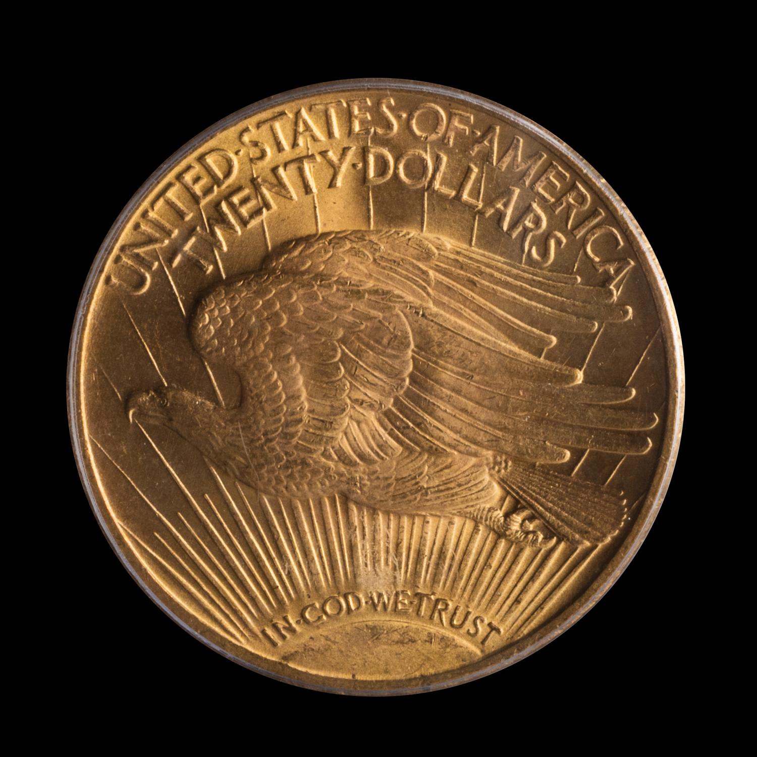 A United States 1924 St. Gaudens $20 Gold Coin