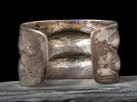Wide Navajo Ingot Cuff Bracelet, Collected by Hoffman Birney (1891-1958)