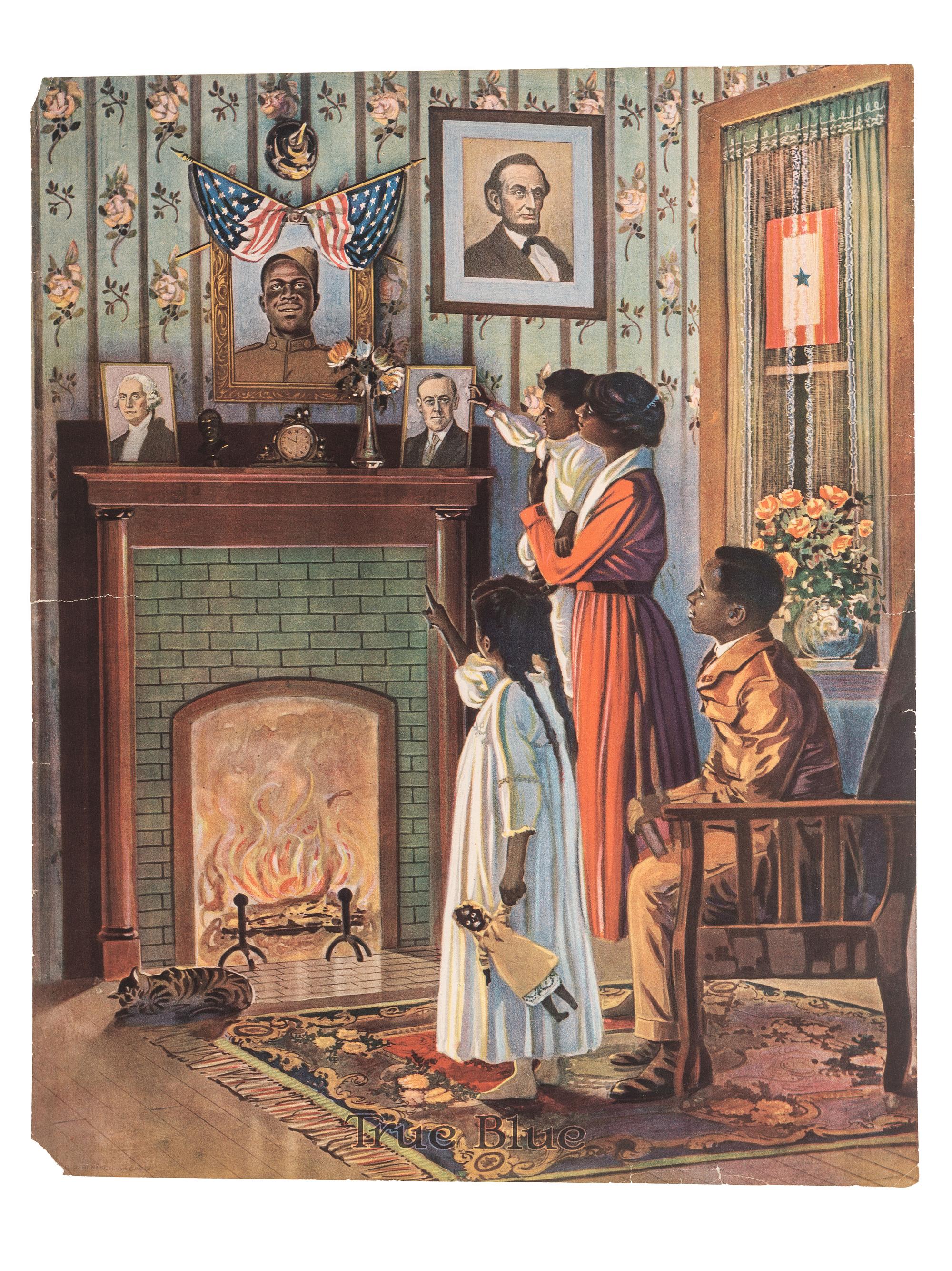 [WORLD WAR I]. True Blue . Chicago: E.G. Renesch, 1918.