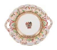 A Group of Capodimonte Porcelain Objects Including a Soup Tureen, Undertray and Hinged Box