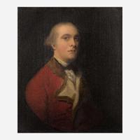 Attributed to Henry Walton (British, 1746–1813) Pair of Portraits of Gentlemen, Bust-Length
